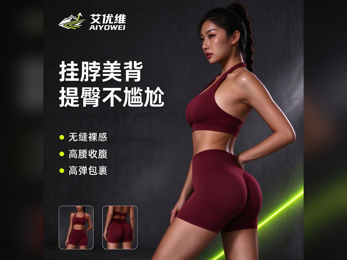 酒红 · 挂脖美背